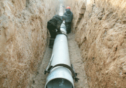 Строителя насмерть засыпало землюй в Витебске Строителя насмерть засыпало землюй в Витебске