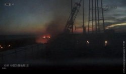 Американский ракета-носитель взорвался с грузовым кораблем при взлете Американский ракета-носитель взорвался с грузовым кораблем при взлете