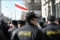 Фоторепортаж с оппозиционной акции по случаю Дня Воли 25 марта