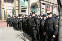Фоторепортаж с оппозиционной акции по случаю Дня Воли 25 марта