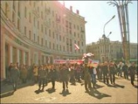 Фоторепортаж с оппозиционной акции по случаю Дня Воли 25 марта