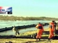 Завершается ликвидация аварии на месте прорыва нефтепровода