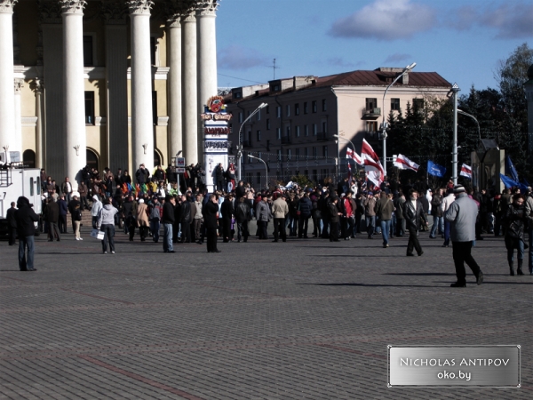 Фоторепортаж с Европейского марша. Фоторепортаж с Европейского марша.