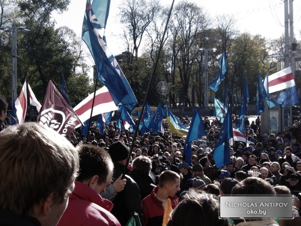 Фоторепортаж с Европейского марша. Фоторепортаж с Европейского марша.