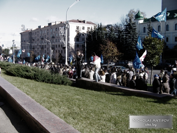 Фоторепортаж с Европейского марша. Фоторепортаж с Европейского марша.