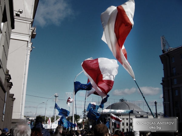Фоторепортаж с Европейского марша. Фоторепортаж с Европейского марша.