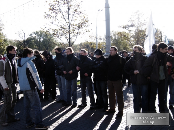 Фоторепортаж с Европейского марша. Фоторепортаж с Европейского марша.