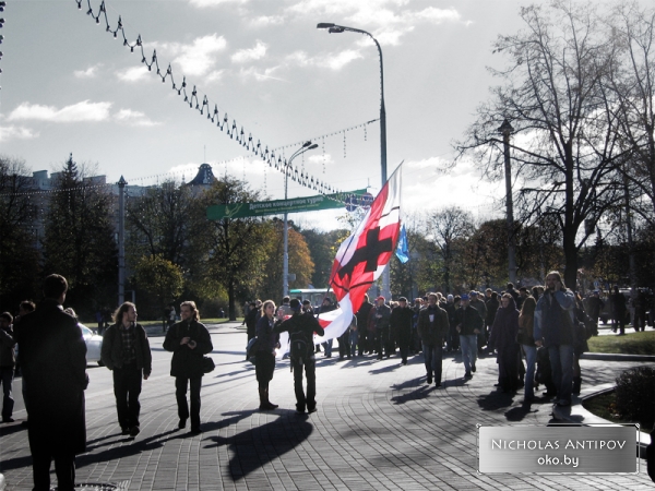 Фоторепортаж с Европейского марша. Фоторепортаж с Европейского марша.